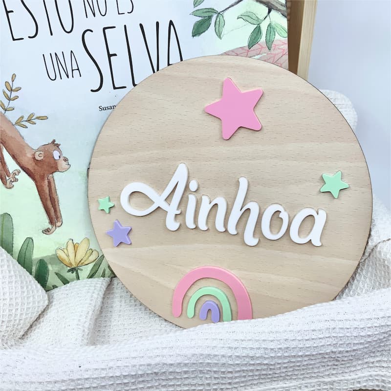 1 Placa Arco Iris