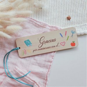 Marcapáginas Agradecimiento