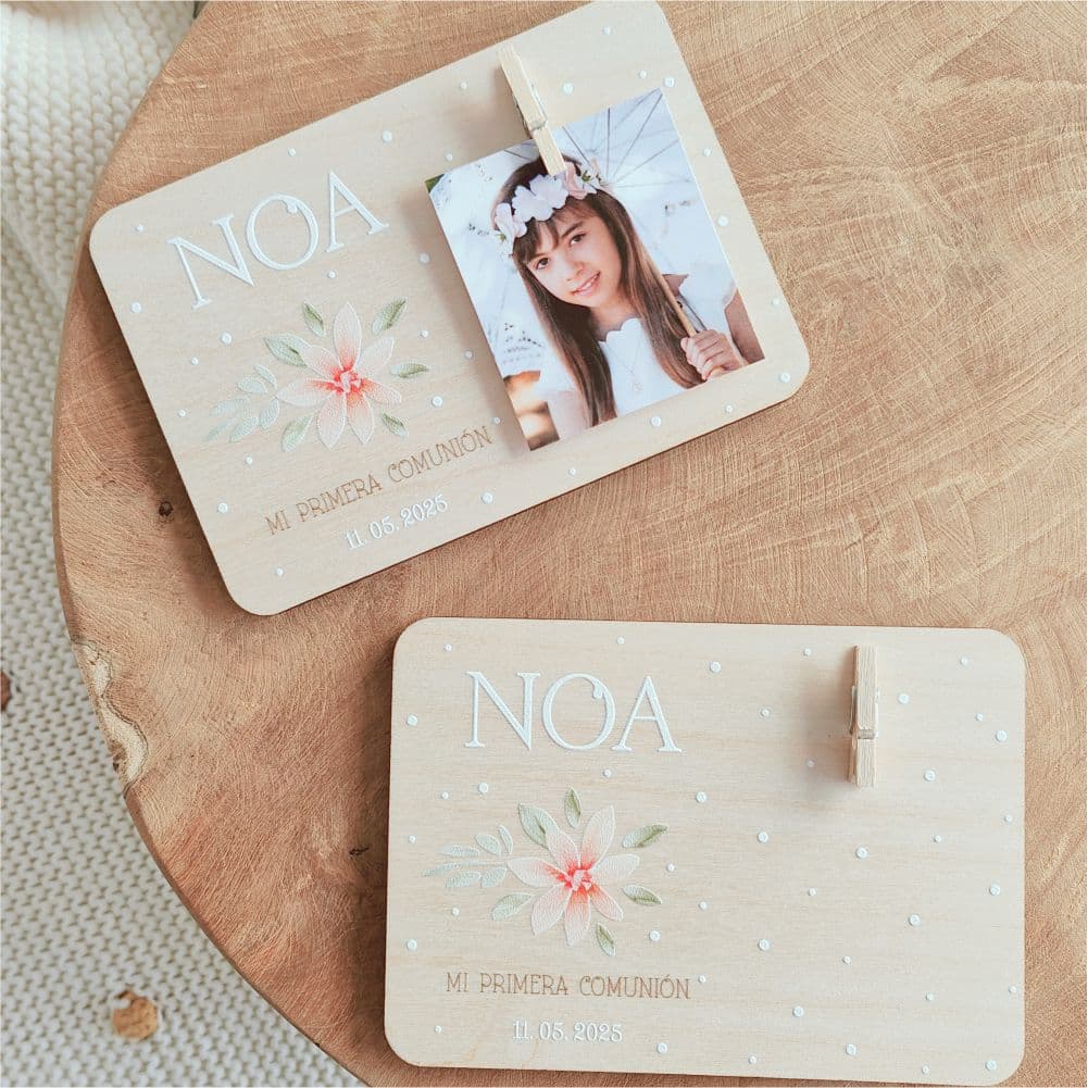 Detalle de la traba para foto en imán personalizado