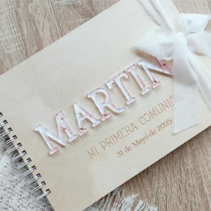 Libro de Firmas Amanecer Rosa