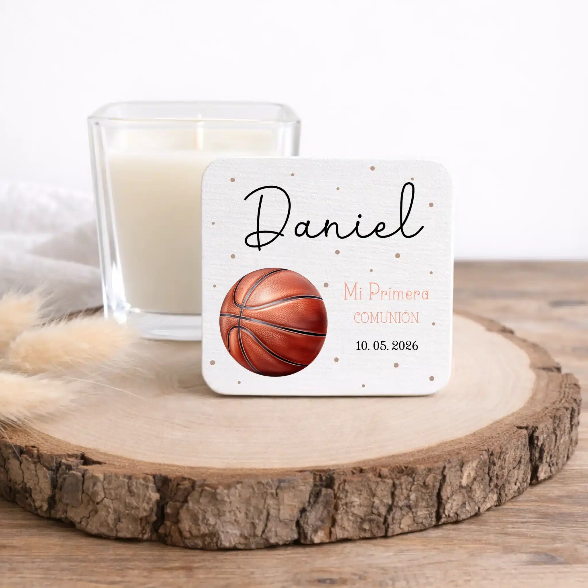 Vela Personalizada "Baloncesto"